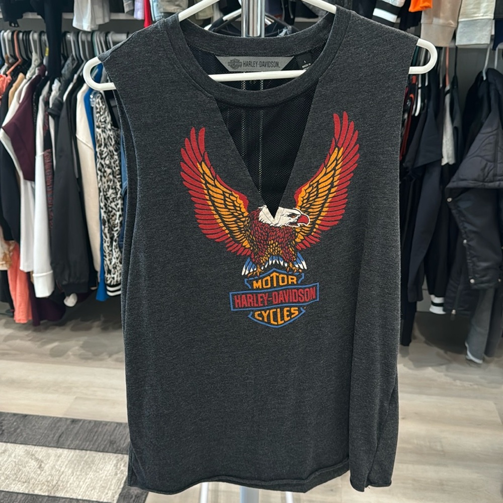Harley Davidson sleeveless